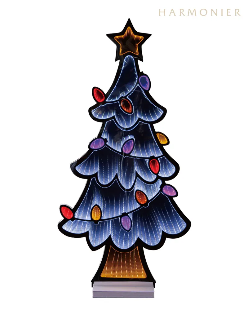 【ビンテージ】クリスマスライト100light　(フィラメント式) インフィニティークリスマスライト/ホワイトツリー85cm｜クリスマス