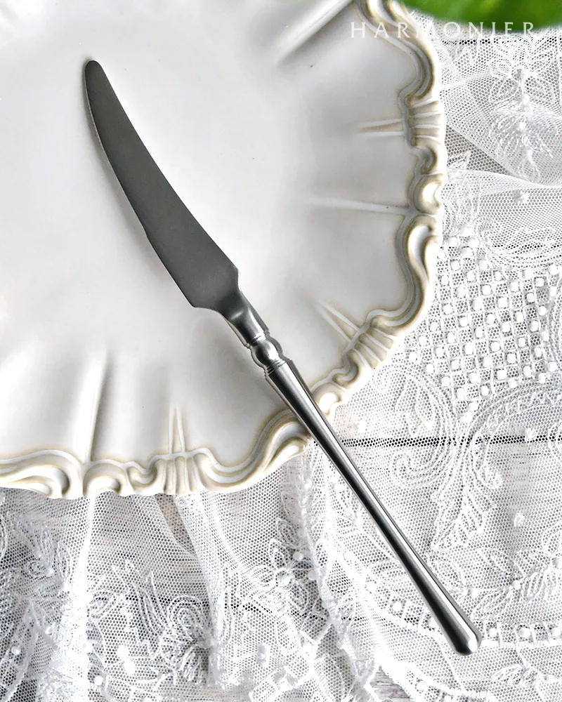 ティアラバターナイフ/シルバー ※ステンレス製カトラリー | 輸入雑貨