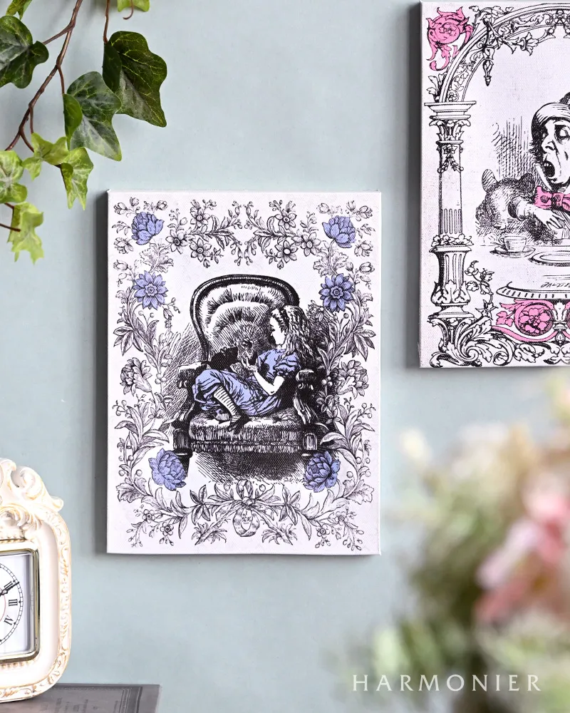 アリスキャンパスウォールアート/アリス | 輸入雑貨の通販ハルモニア