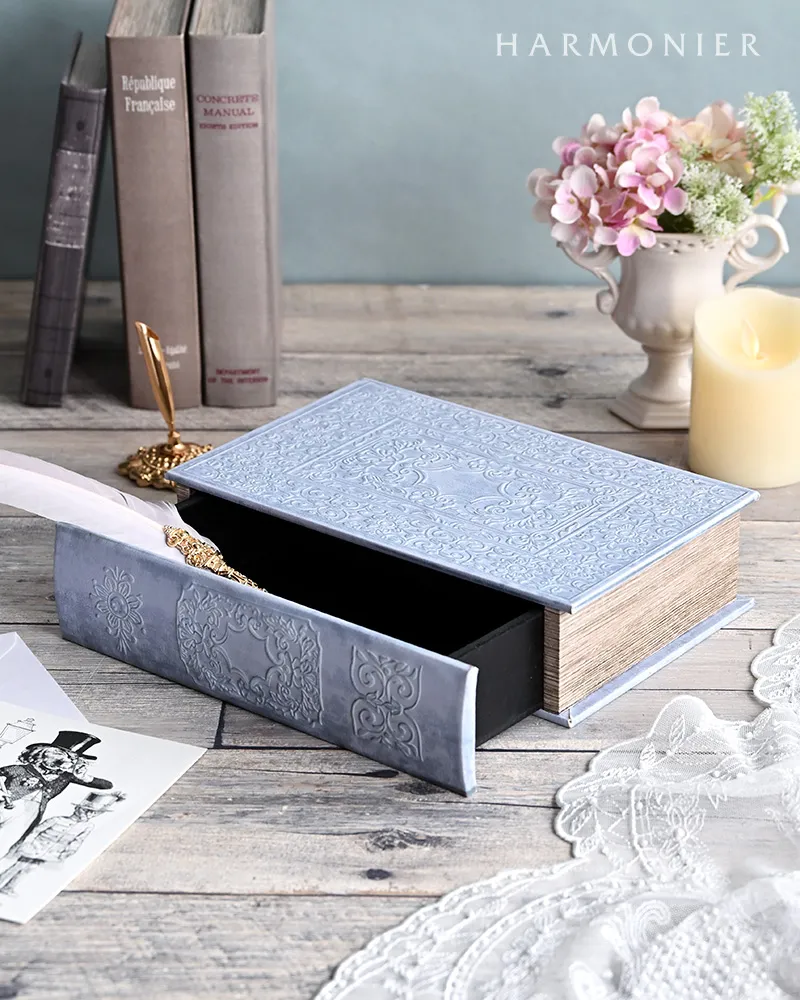 ブックドロワー/ホワイトアラベスク | 輸入雑貨の通販ハルモニア web store