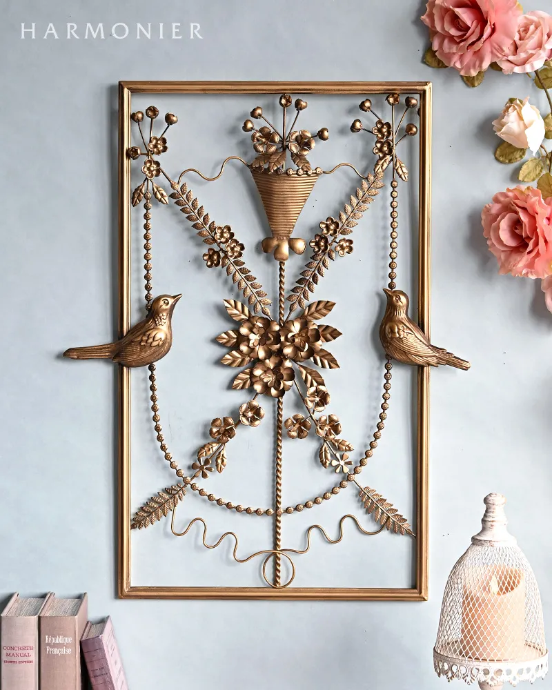 リボンメタルウォールデコール | 輸入雑貨の通販ハルモニア web store