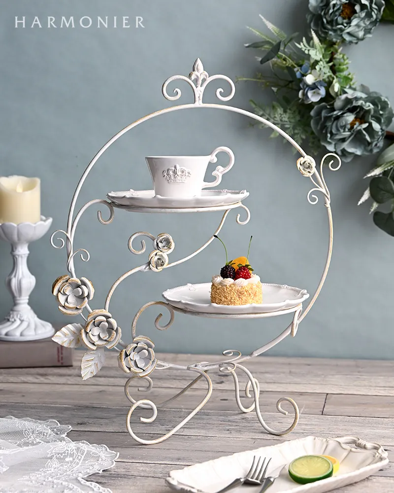 ケーキスタンド 2段の通販 | 輸入雑貨の通販ハルモニア web store
