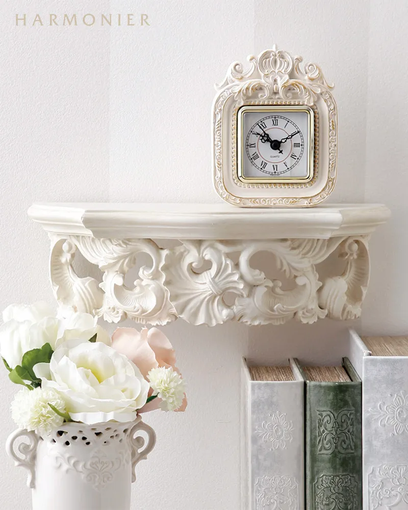ヴェルサイユウォールシェルフ/ホワイト | 輸入雑貨の通販ハルモニア