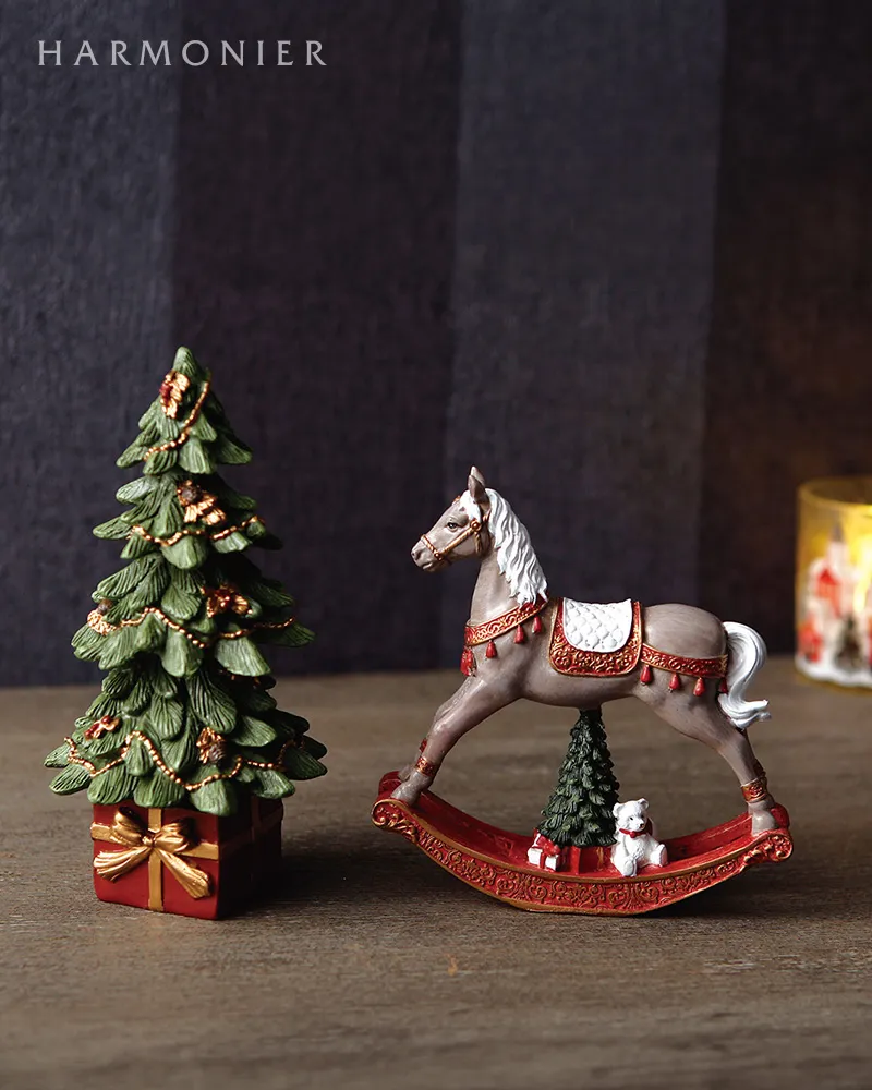ビンテージロッキングホースオブジェ｜クリスマスグッズ | 輸入雑貨の