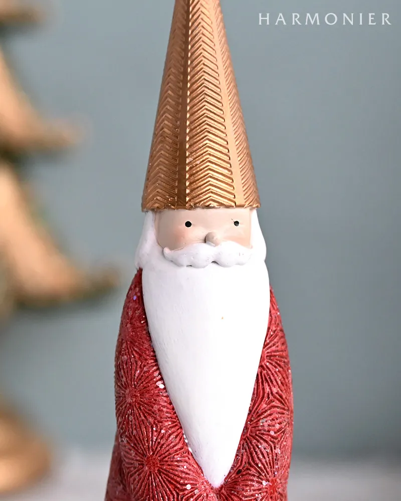ビンテージレッドサンタクロースオブジェ｜クリスマスグッズ | 輸入