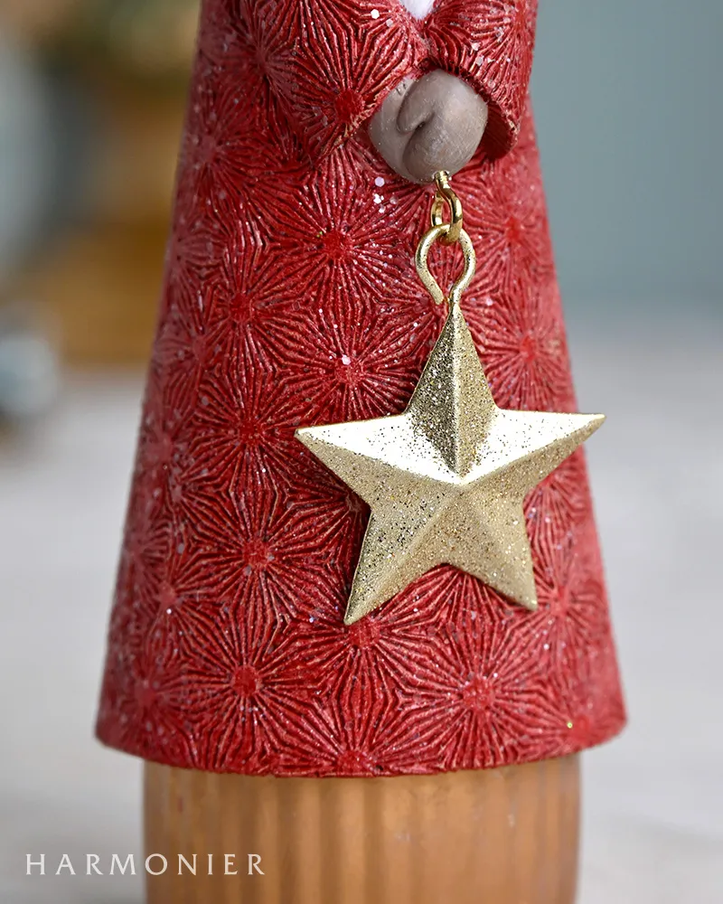 ビンテージレッドサンタクロースオブジェ｜クリスマスグッズ | 輸入