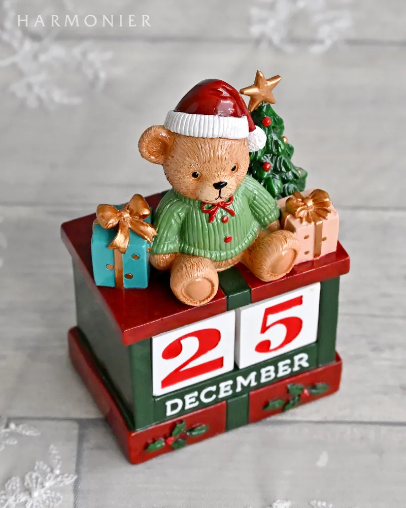 ビンテージベアーカレンダー｜クリスマスグッズ | 輸入雑貨の通販