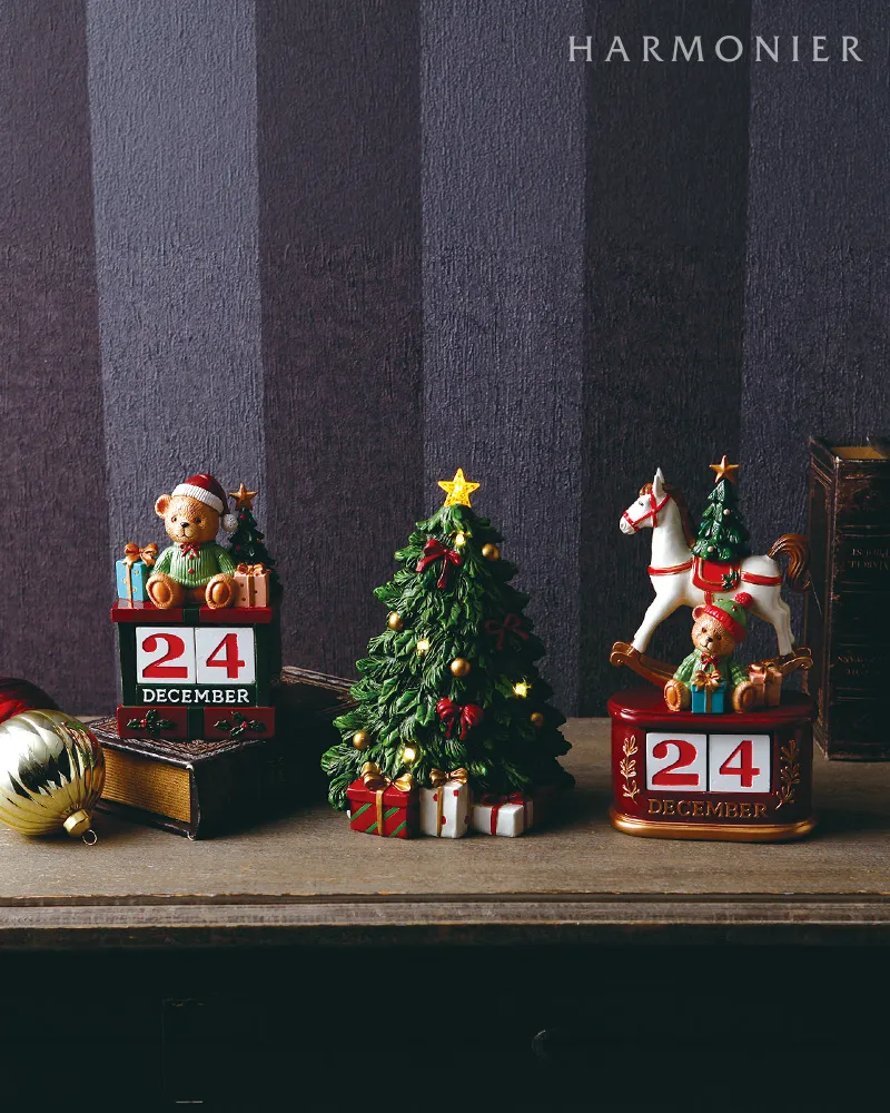 ビンテージベアーカレンダー｜クリスマスグッズ | 輸入雑貨の通販