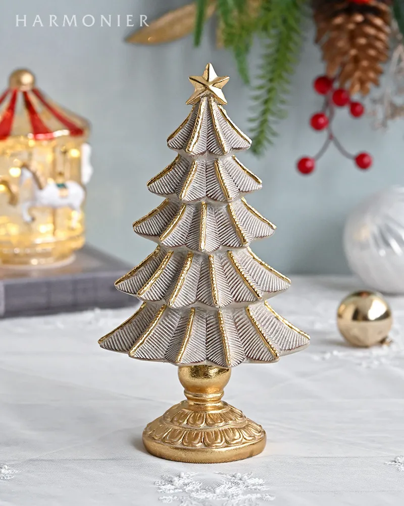 カービングクリスマスツリーオブジェ｜クリスマスグッズ | 輸入雑貨の