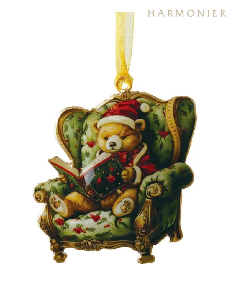 80年代 ビンテージ クリスマス サンタクロース ベアー オーナメント 飾り ビンテージメタルオーナメント/ソファーベア｜クリスマスグッズ | 輸入