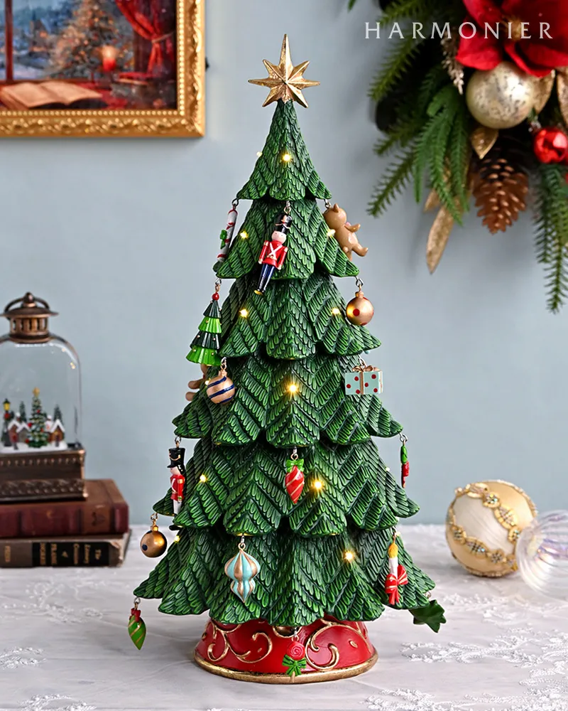 ビンテージクリスマスLEDツリー51cm※電池式｜クリスマスグッズ | 輸入