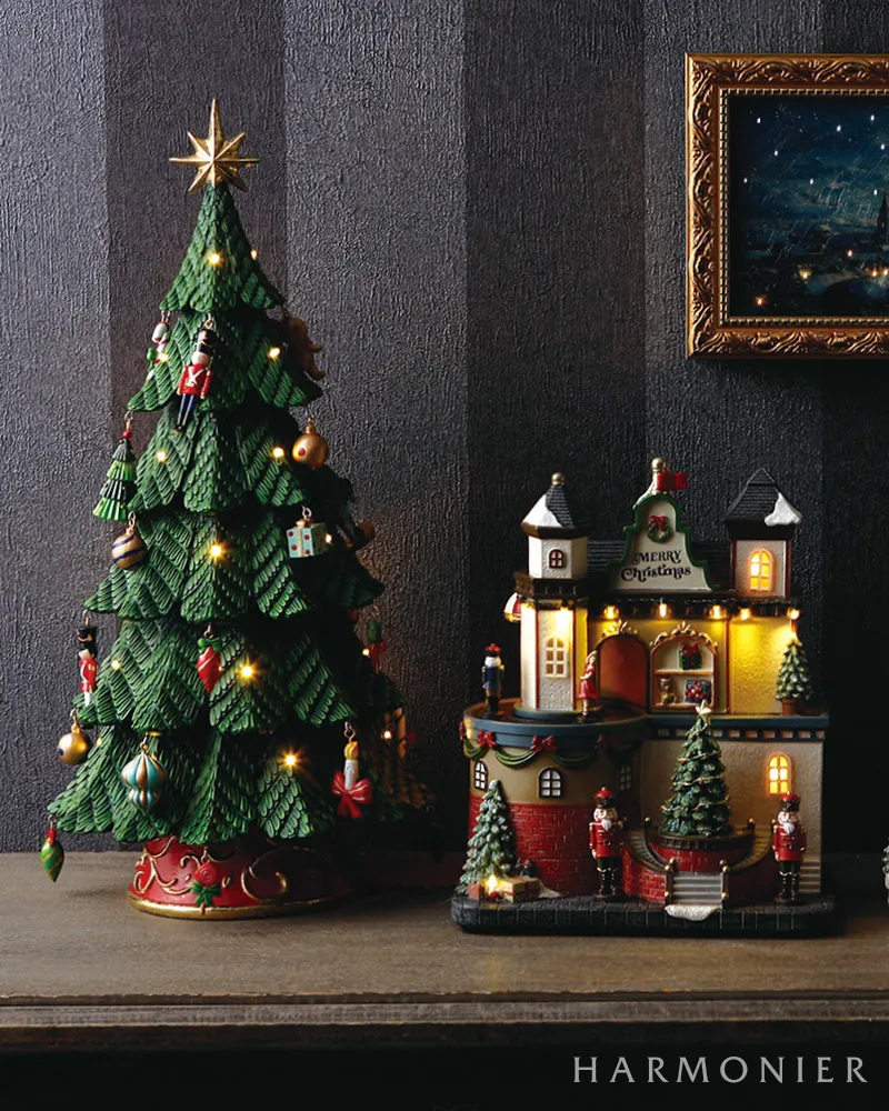 サンタクロース イルミネーション インテリア 大型 ヴィンテージ クリスマス ビンテージクリスマスLEDツリー51cm※電池式｜クリスマスグッズ | 輸入