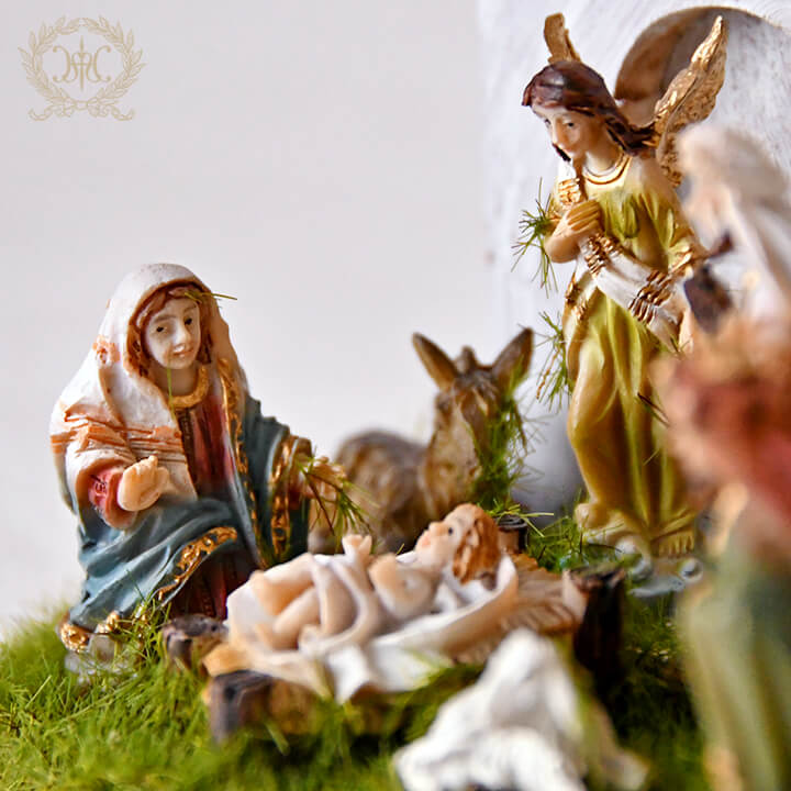 キリスト生誕オブジェ｜クリスマス雑貨の通販 | ハルモニア web store（旧マテリ）
