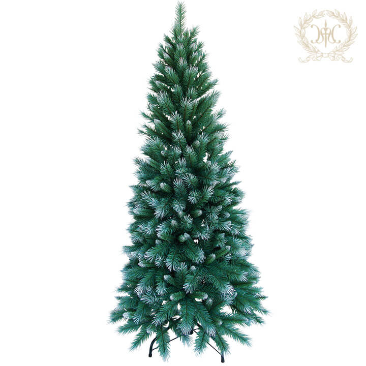スリムフロストクリスマスツリー120cm．(7304)