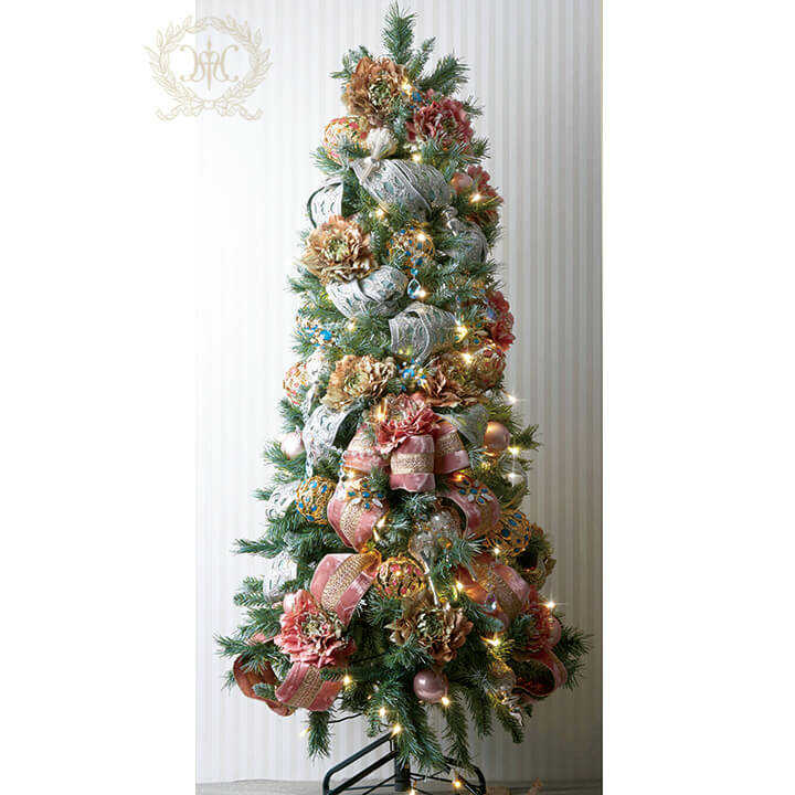 クリスマスツリーセット150cm/ホワイエ（大型商品）