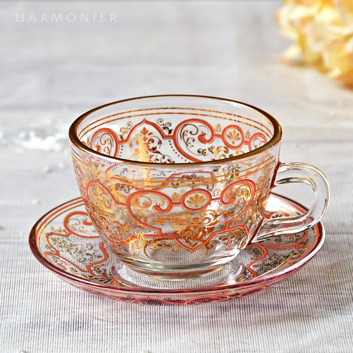 【ストアスタッフブログ】モロッカングラス風の上品おしゃれなグラス＆ティーカップ