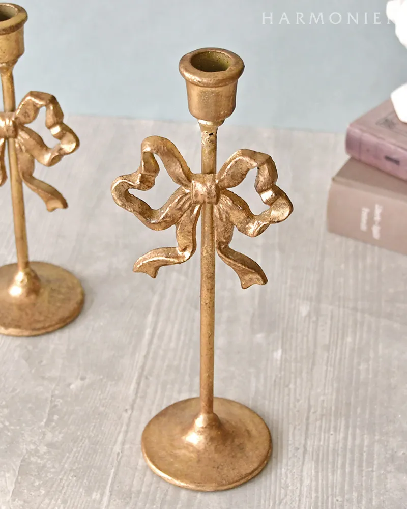 ☆未使用品☆置き時計＋キャンドルホルダー2本　セット　アンティーク 置き時計＋キャンドルホルダー2本 セット アンティーク