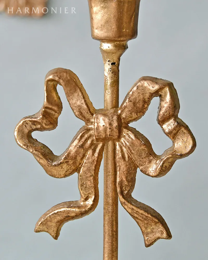 アイアンリボンキャンドルホルダー2コセット｜輸入雑貨の通販 | 輸入