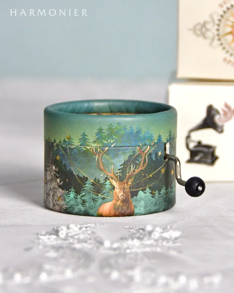 ドイツ製手巻きオルゴール/ディアー｜クリスマス雑貨の通販 ハルモニア