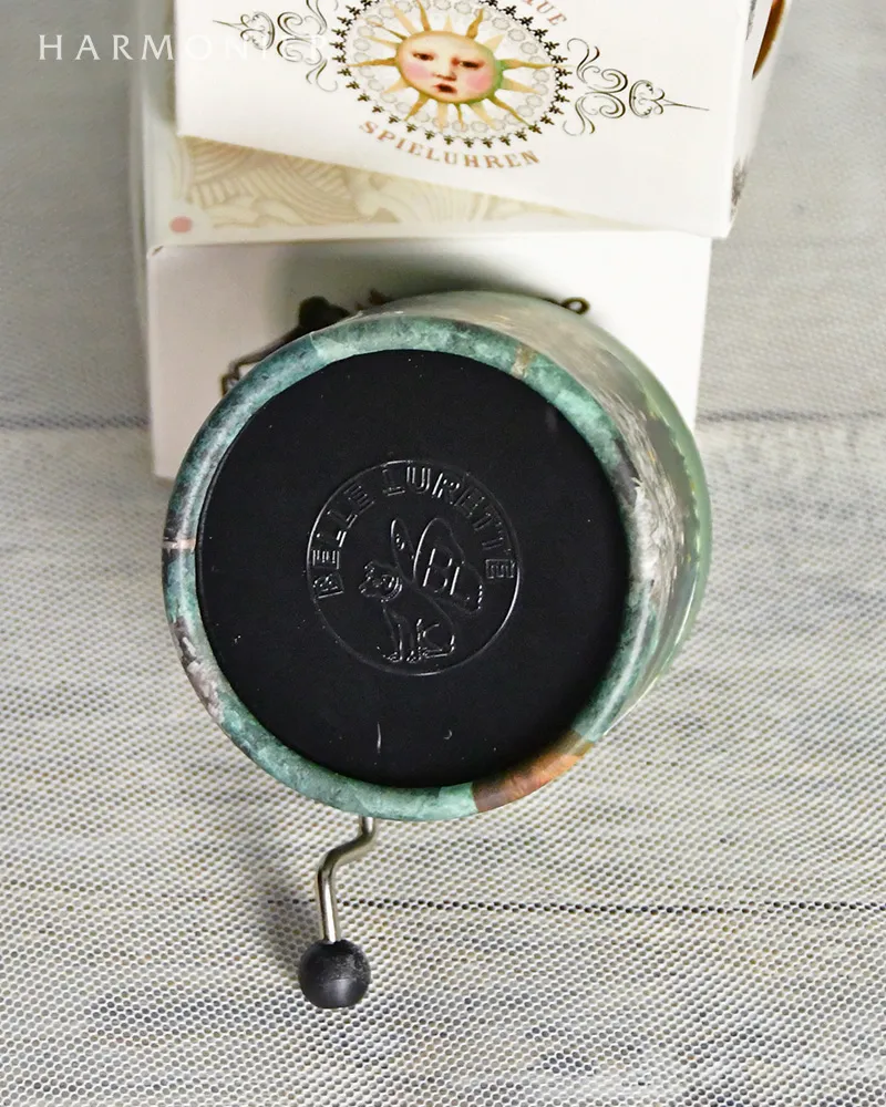 スイス製手巻きオルゴール チャイコフスキー ドガ / 手巻きオルゴール / Two Dancers on Stage / チャイコフスキー