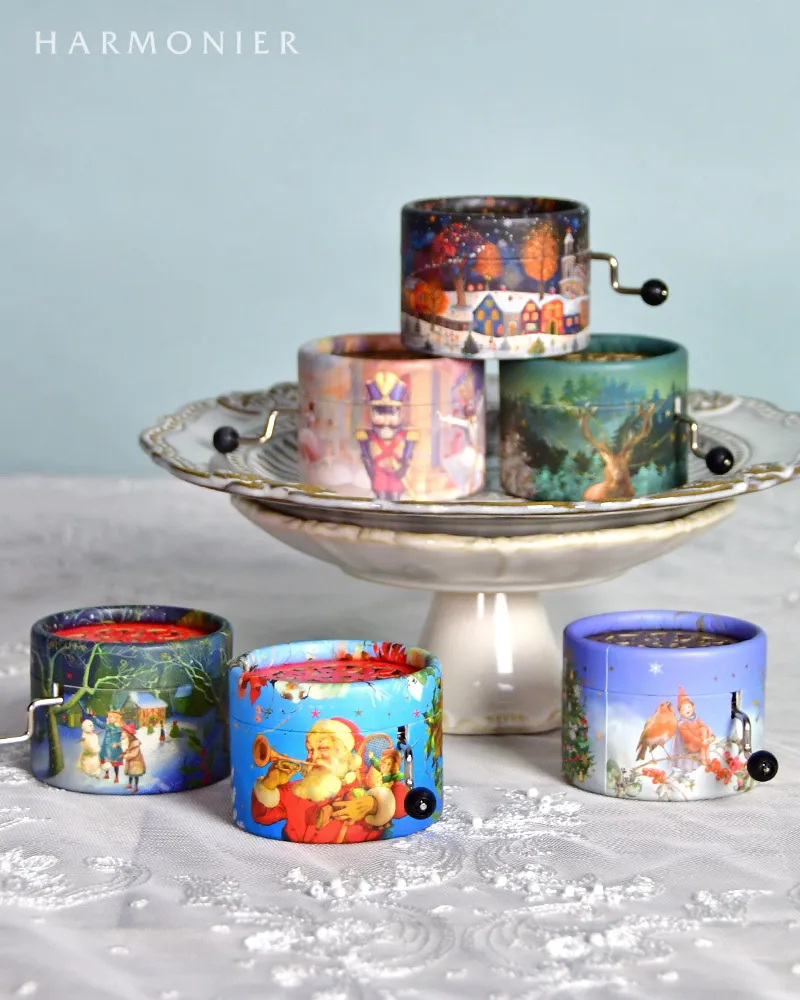 ドイツ製手巻きオルゴール/ヴィレッジ｜クリスマス雑貨の通販