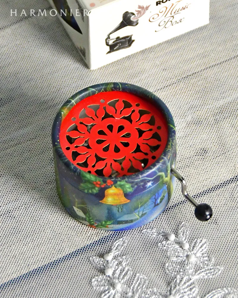 ドイツ製手巻きオルゴール/スノーマン｜クリスマス雑貨の通販