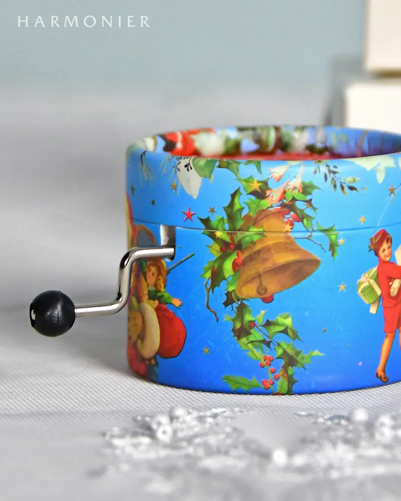 ドイツ製手巻きオルゴール/サンタクロース｜クリスマス雑貨の通販