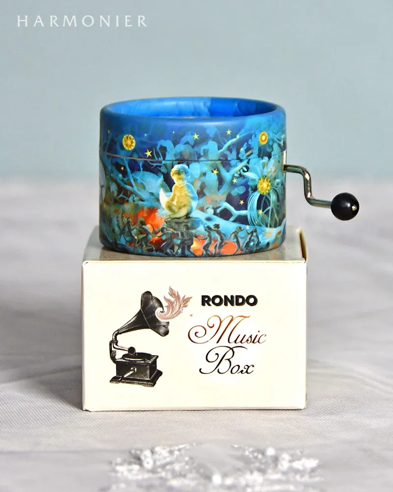 ドイツ製手巻きオルゴール/エンジェル｜クリスマス雑貨の通販