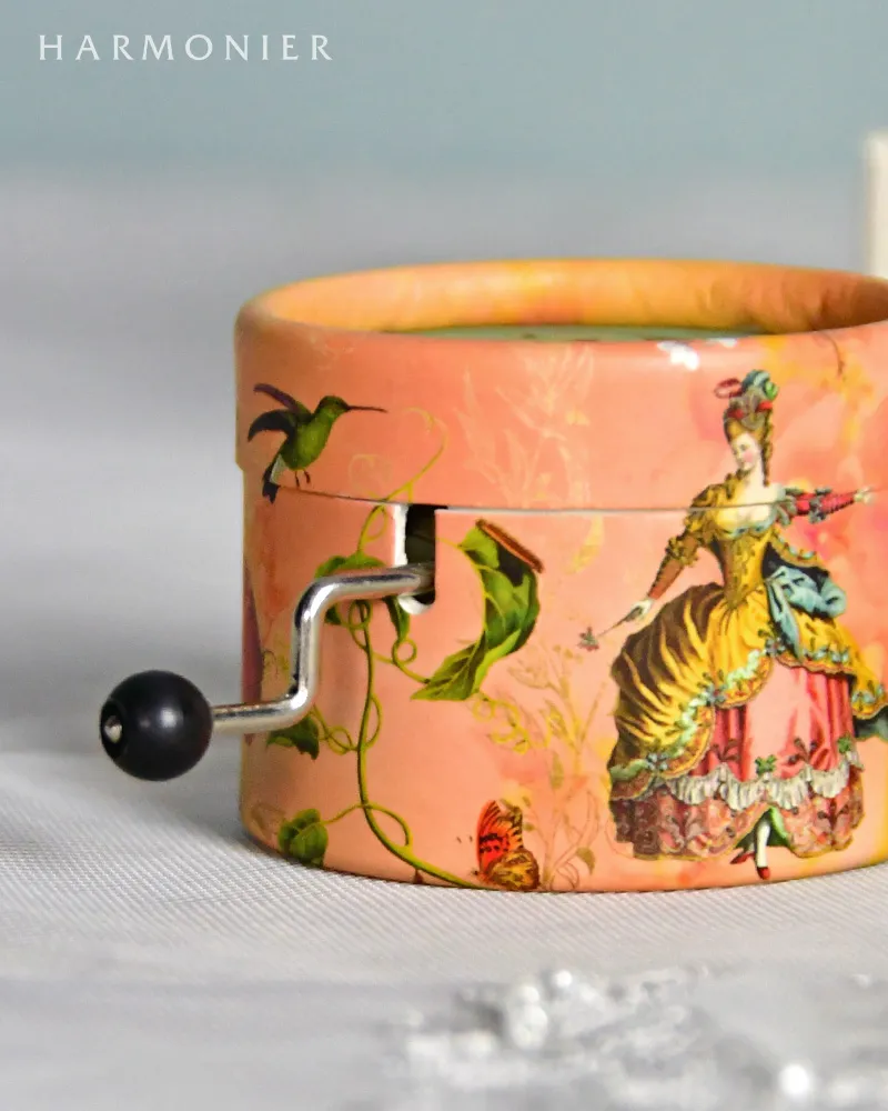 LE ORE 手巻きオルゴール 楽器デザイン ドイツ製手巻きオルゴール/エリーゼ｜クリスマス雑貨の通販 ハルモニア