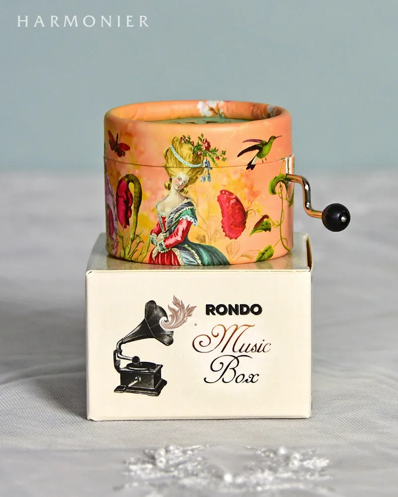 LE ORE 手巻きオルゴール 楽器デザイン ドイツ製手巻きオルゴール/エリーゼ｜クリスマス雑貨の通販 ハルモニア