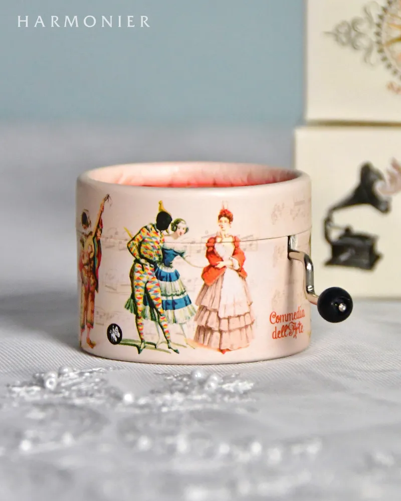 ドイツ製手巻きオルゴール/ロミオ＆ジュリエット｜クリスマス雑貨の