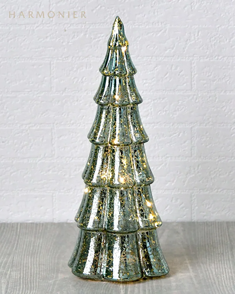 Web Store限定|LEDアンティークブルーツリーL 27cm｜クリスマス雑貨の