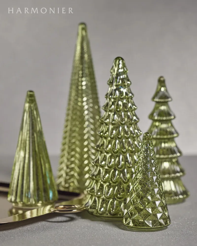 LEDアンティークツリー/グリーンL 32cm｜クリスマス雑貨の通販