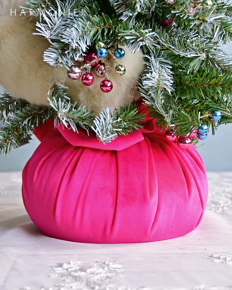 DITZ ブリリアントローズツリーベア 70cm｜クリスマス雑貨の通販