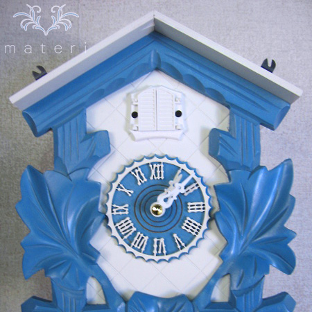 ドイツ製ハト時計ブルー/Lサイズ（R）