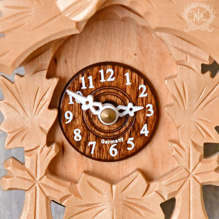 ドイツ製ハト時計/ナチュラルウッド（R）