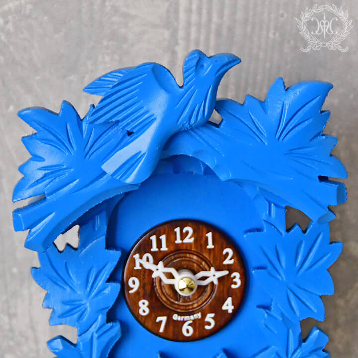 ドイツ製ハト時計/ブルー（R）(TU020)
