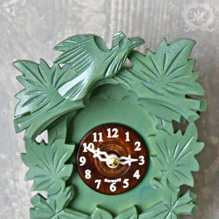 ドイツ製ハト時計/グリーン（R）