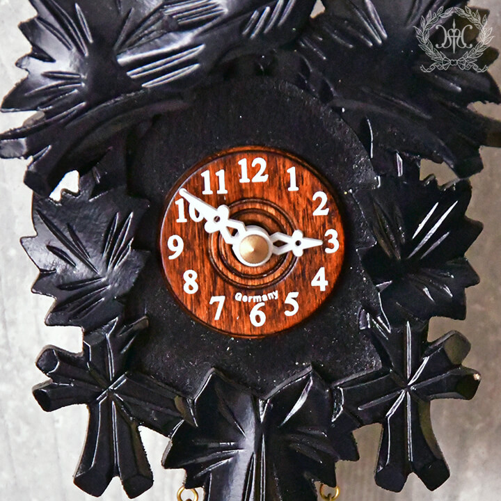 ドイツ製ハト時計/ブラック（R）