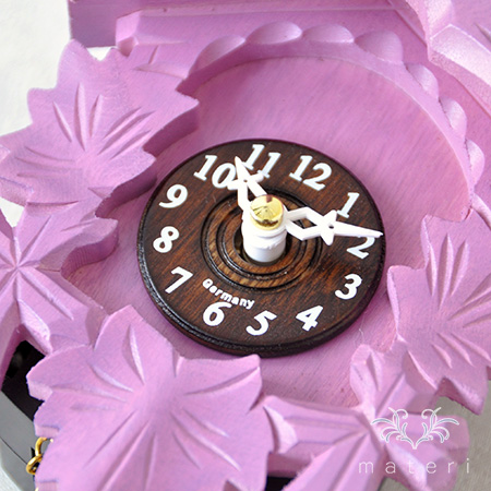 ドイツ製ハト時計/ピンク（R）