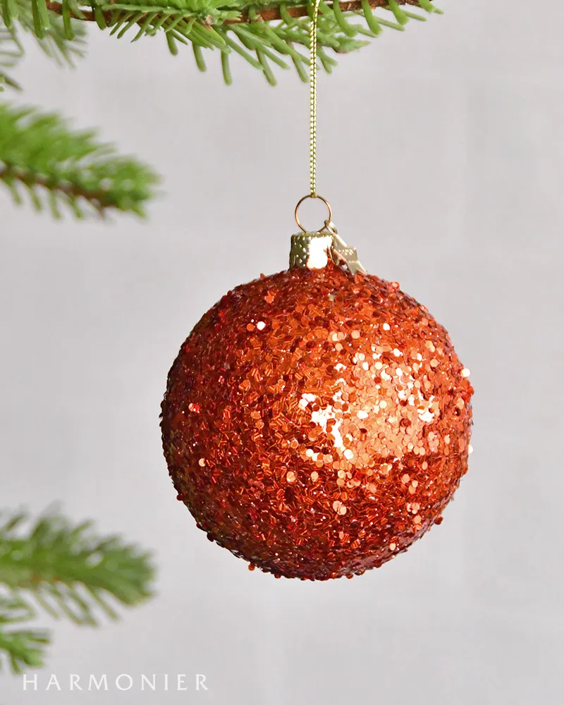 【新品】 スワロフスキー クリスマス　ガラスボール オーナメント 新品】 スワロフスキー クリスマス ガラスボール オーナメント