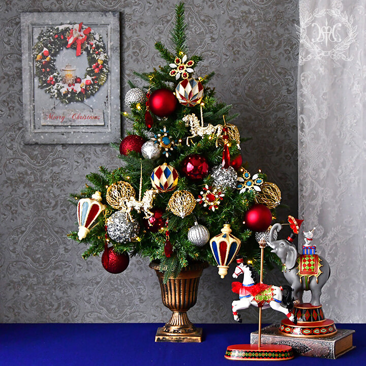 【Web Store限定】クリスマスツリーセット90cm/ナイトパレード