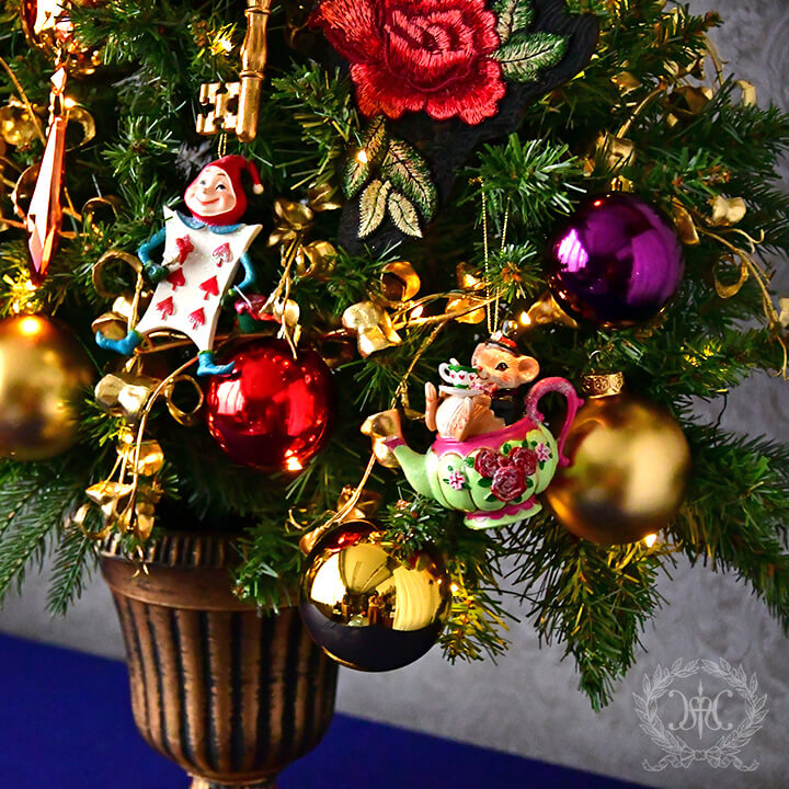 【Web Store限定】クリスマスツリーセット90cm/アリスインワンダーランド