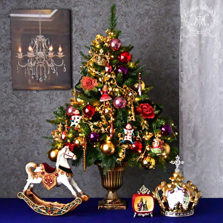 Web Store限定】クリスマスツリーセット90cm/アリスインワンダーランド