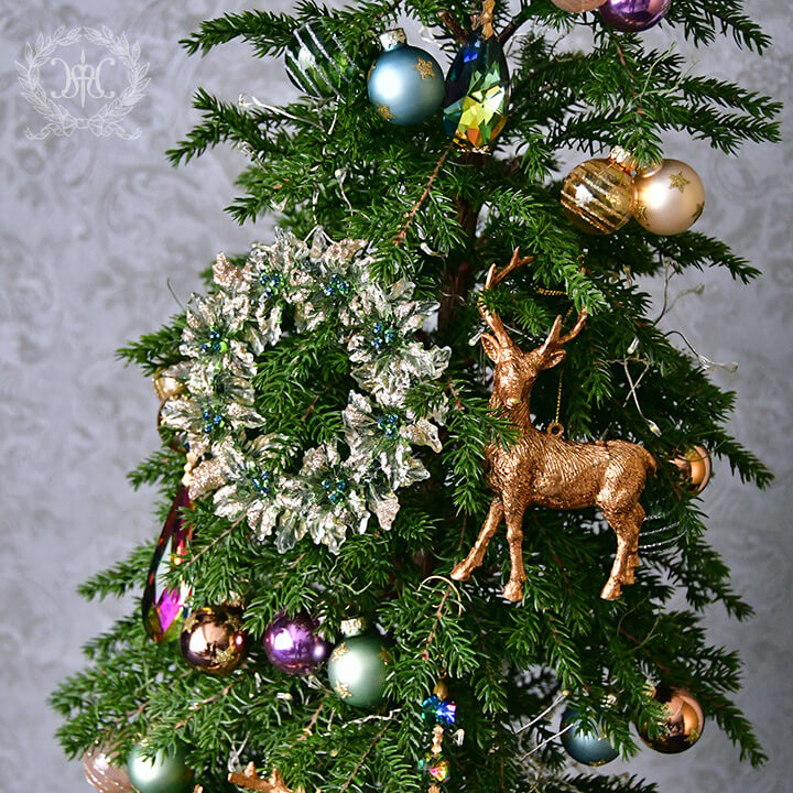 2022スリムクリスマスツリーセット100cm/ジョイインザフォレスト｜クリスマス雑貨の通販 ハルモニア web store（旧マテリ）