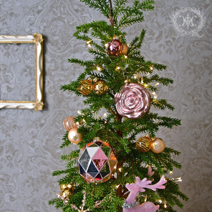 【Web Store限定】スリムクリスマスツリーセット100cm/スウィートノエル