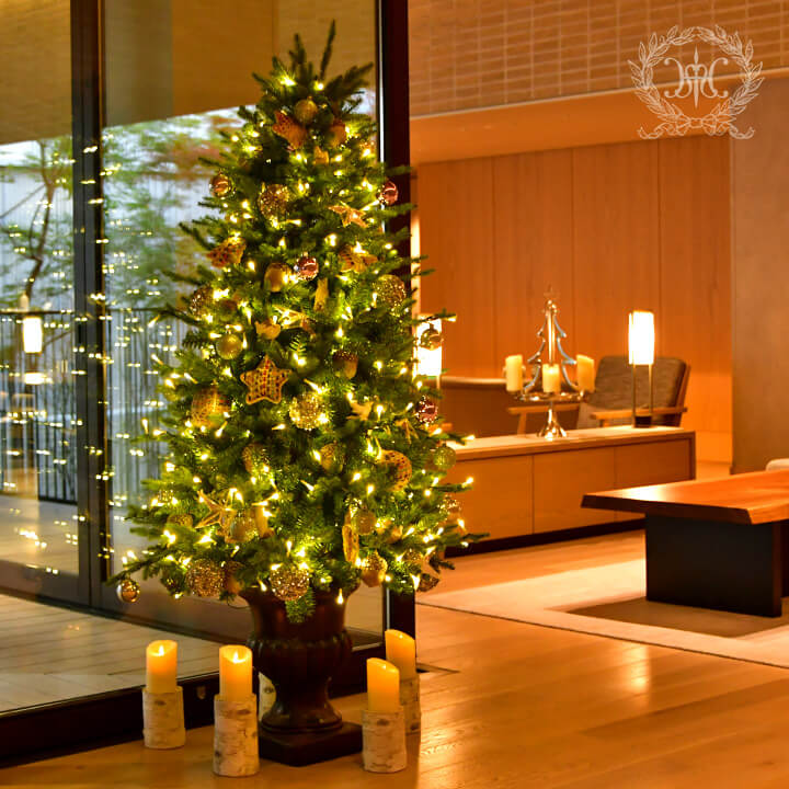 【2020装飾実例】ホテルメトロポリタン鎌倉 クリスマス装飾