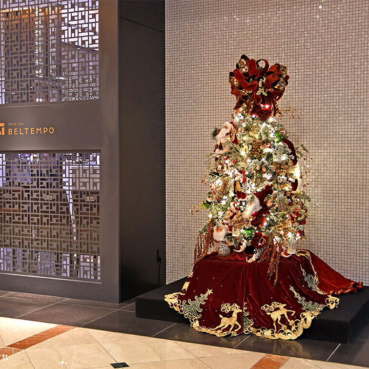【2019装飾実例】ホテルメトロポリタンエドモント クリスマス装飾