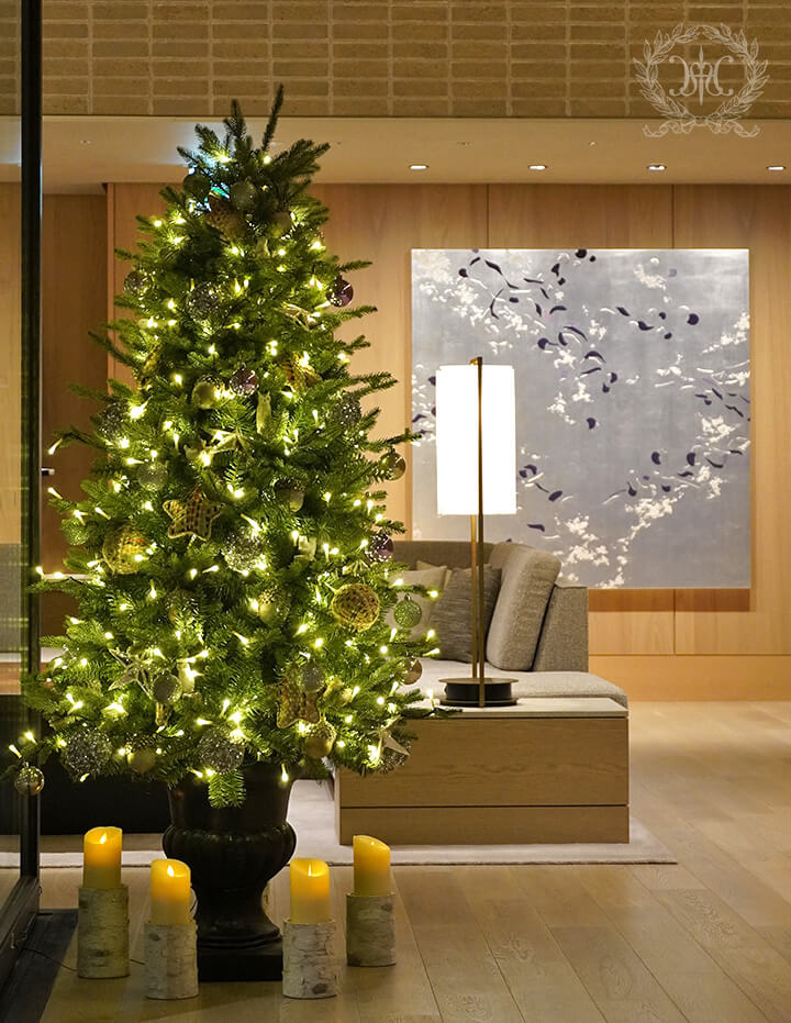 【2021装飾実例】ホテルメトロポリタン鎌倉 クリスマス装飾