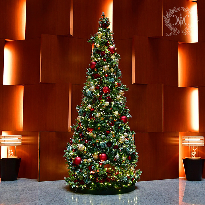 【2021装飾実例】ホテルメトロポリタン丸の内 クリスマス装飾
